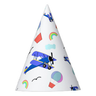 Airplanes, Helicopters, & Balloons Party Hat