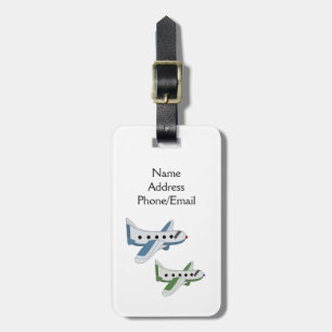 Airplanes In the Sky Luggage Tag