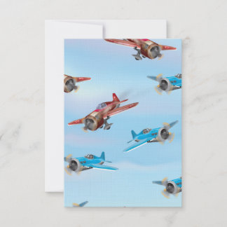 Airplanes Invitation