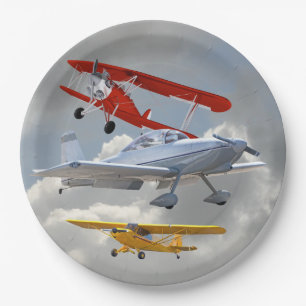 AIRPLANES PAPER PLATE