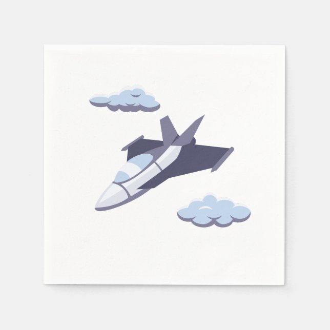 Airplanes Party Collection! Napkin (Front)