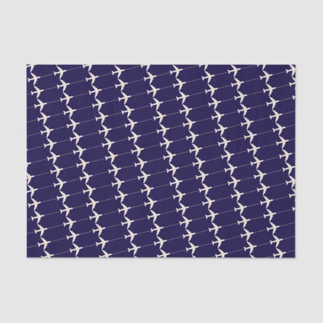 airplanes pattern tissue paper (Front)