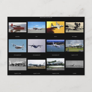 Airplanes Postcard