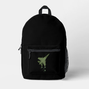 airplanes printed backpack