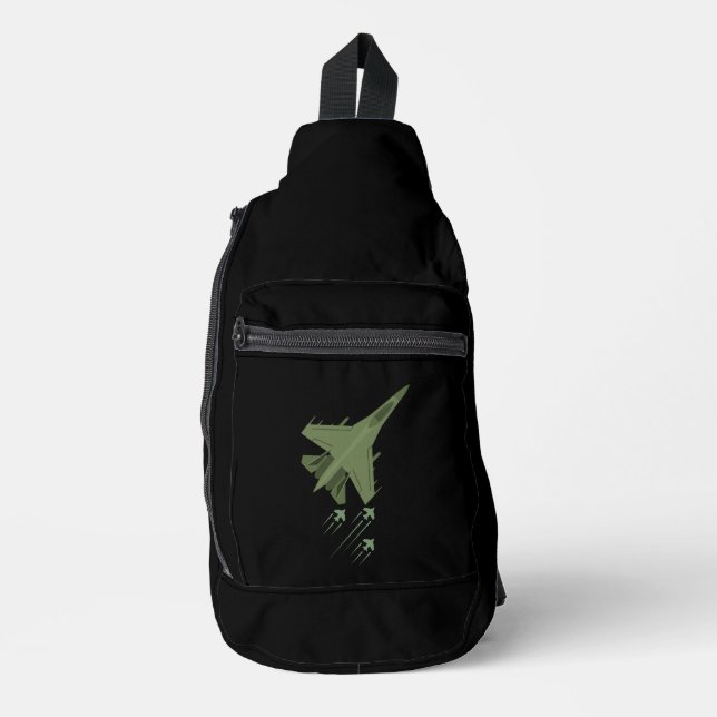airplanes sling bag (Front)