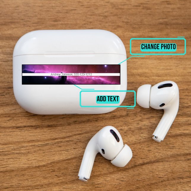Airpods Pro Case Decorative Skin - Nebula (Please enjoy our Airpods stickers)