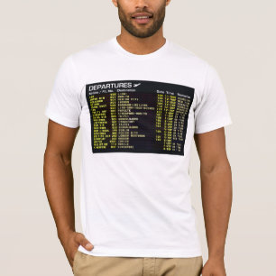 Airport Departures Mens T-shirt
