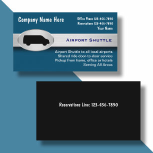 Airport Shuttle Business Card