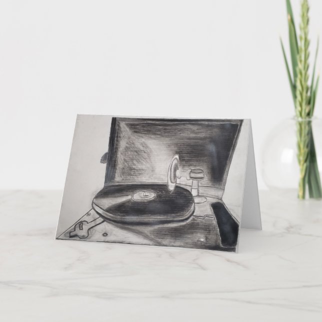 "Airs à travers le temps" Carte d'anniversaire (Devant)