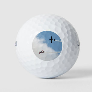 Airshow Fixed Wing Airplane Dogfight Golf Balls