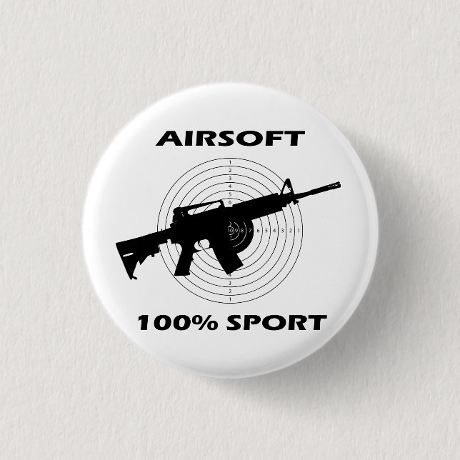 AIRSOFT 1 INCH ROUND BUTTON (Front)