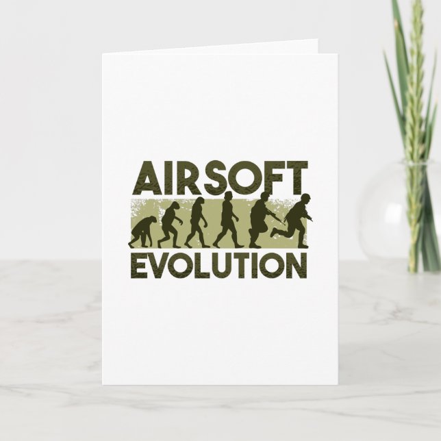 Airsoft evolution card (Front)
