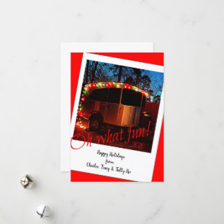 Airstream Basecamp Holiday Card