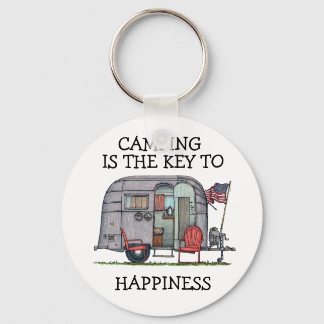 Airstream Keychain (Front)