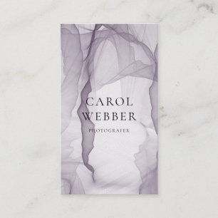 Airy and light business card