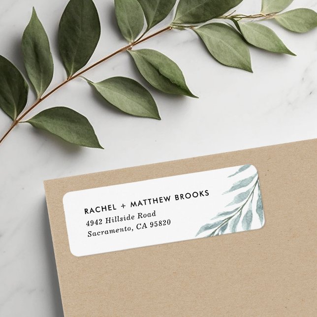 Airy Branch Minimalist Return Address (Creator Uploaded)