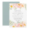 Airy Floral Wedding Invitation