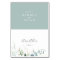 Airy Greenery and Gold Leaf Wedding Place Cards
