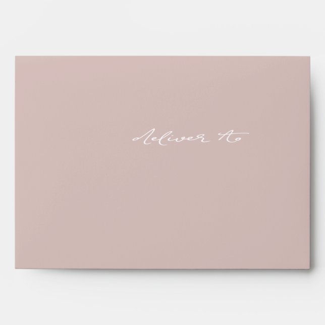 Airy Pastel | Enveloppe Mariage flush (Devant)