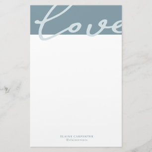 Airy Pastel   Papier papeterie personnalisé