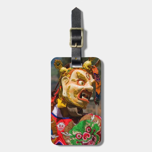 Aisan Festival Dancer Luggage Tag (Front Vertical)