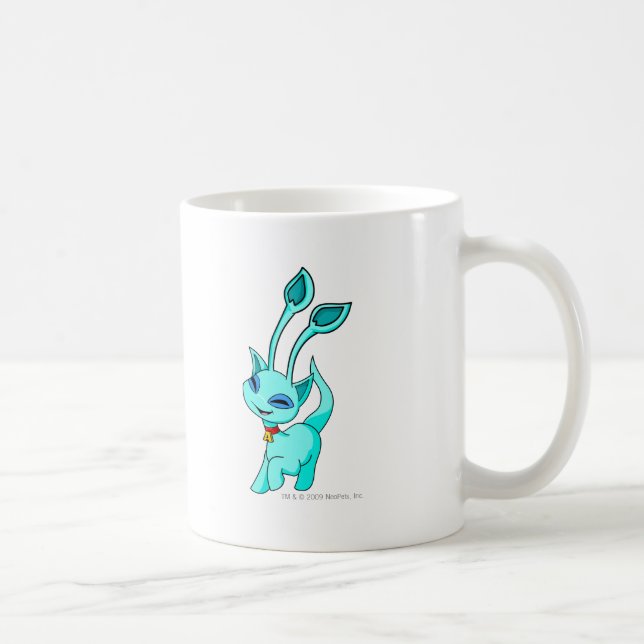 Aisha Blue Coffee Mug (Right)