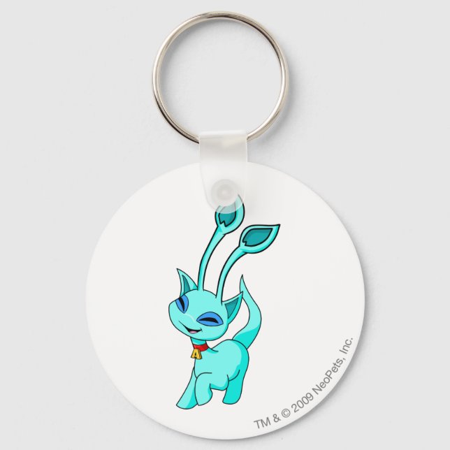 Aisha Blue Keychain (Front)