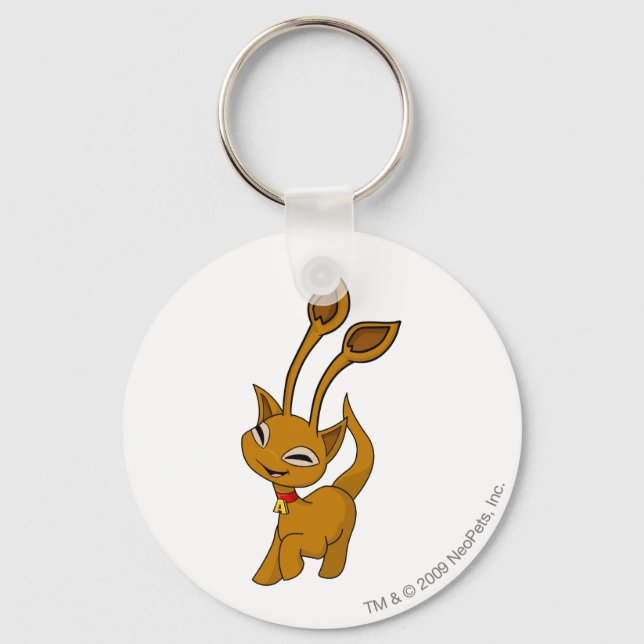 Aisha Brown Keychain (Front)