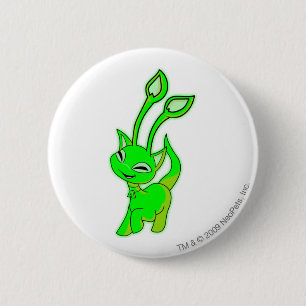 Aisha Glowing 2 Inch Round Button