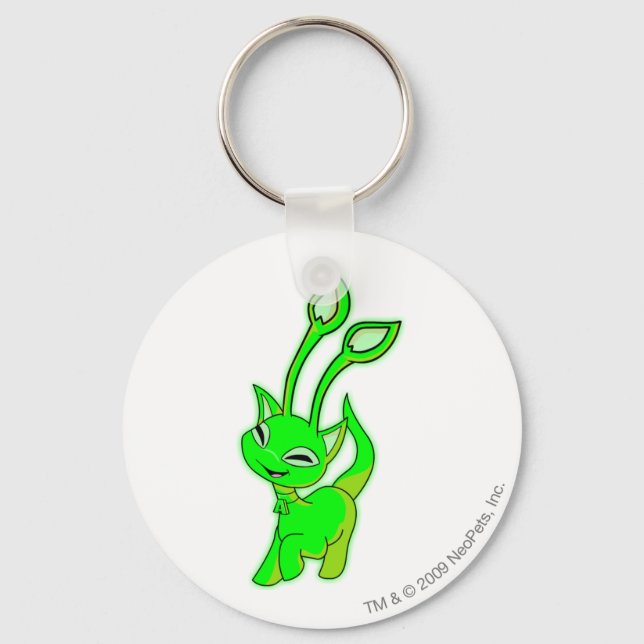 Aisha Glowing Keychain (Front)