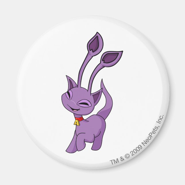Aisha Purple Magnet (Front)