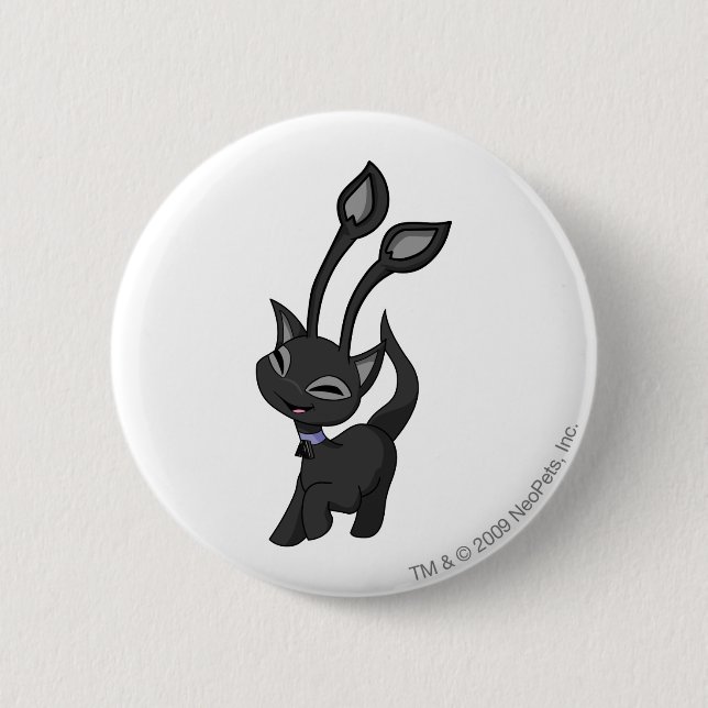 Aisha Shadow 2 Inch Round Button (Front)