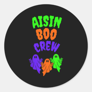 Aisin Boo Crew Color Classic Round Sticker