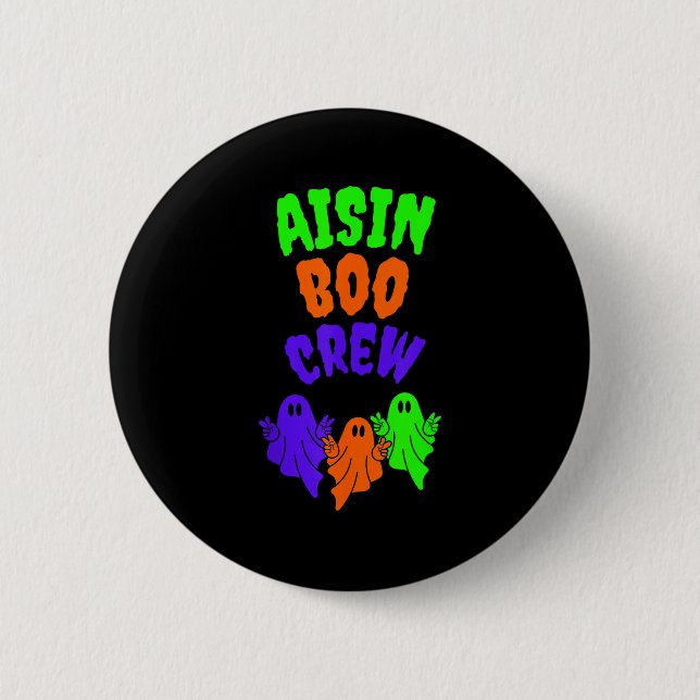 Aisin Boo Crew Colour  2 Inch Round Button (Front)