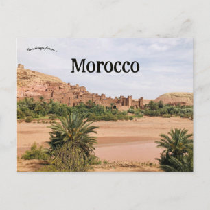 Aït Benhaddou Morocco Postcard
