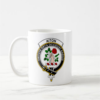 Aiton Tartan Coffee Mug - size 11oz