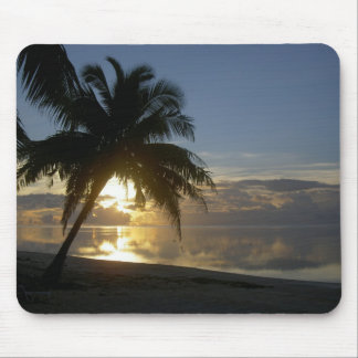 Aitutaki Sunset Cook Islands Mouse Pad