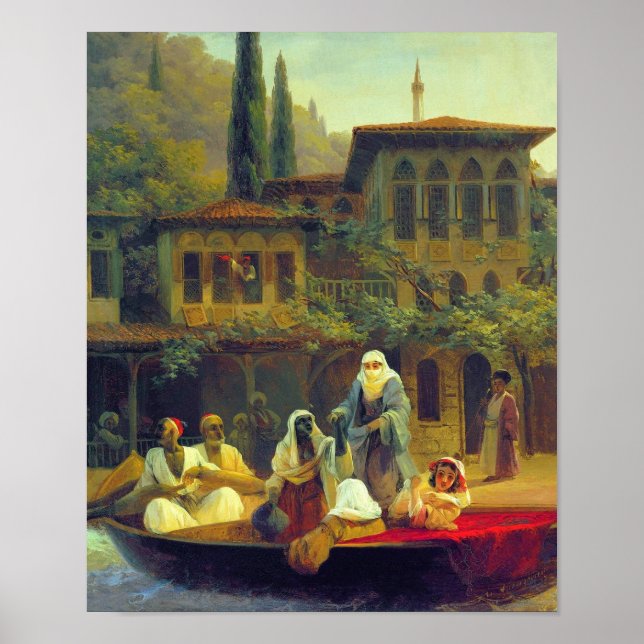 Aivazovsky - Boat Ride In Constantinople — 2 Poster (Front)