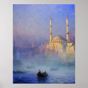 Aivazovsky - Constantinople Mosque Poster