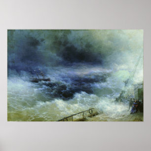 Aivazovsky - Ocean 1896 Poster