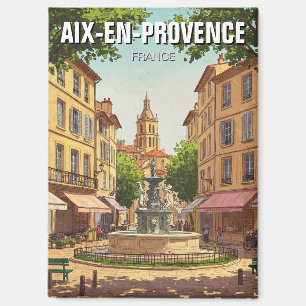 Aix-en-Provence France Travel Magnet