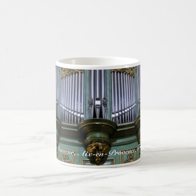 Aix-en-Provence organ mousepad Coffee Mug (Center)