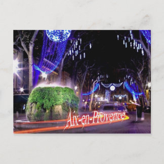 Aix en Provence Postcard