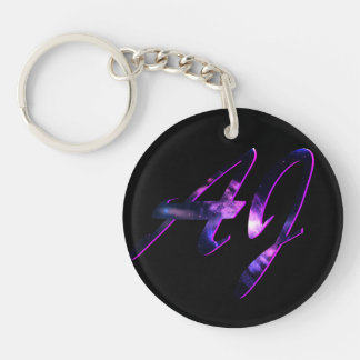 AJ Initials Keychain