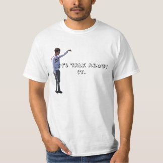 AJ, Let's talk about it. T-Shirt
