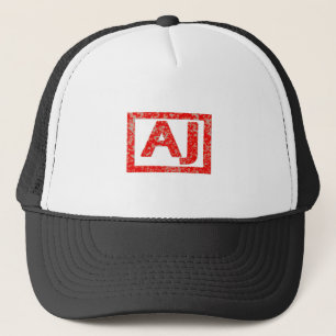Aj Stamp Trucker Hat