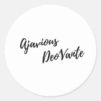 Ajavious Deo'Vante Stickers
