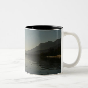 Ajijic, jalisco sunset Two-Tone coffee mug