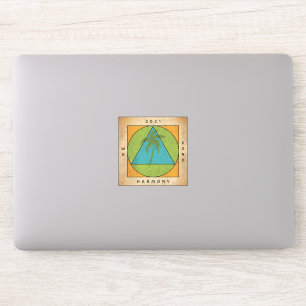 AJJF Convention 2021 3x3 sticker