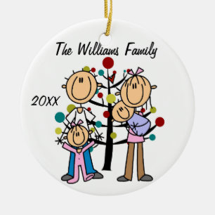 Ajouter à la fille, ornement fait sur commande de